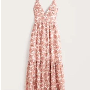 Abercrombie & Fitch Button Through Maxi Dress
